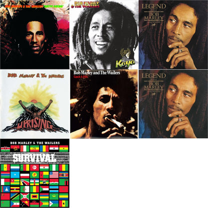 Legend & Natty Dread (180G) & Catch A Fire & Legend - The Best Of Bob Marley & The Wailers (2LP) & Survival (180G) & Uprising & Kaya 40 (2LP)