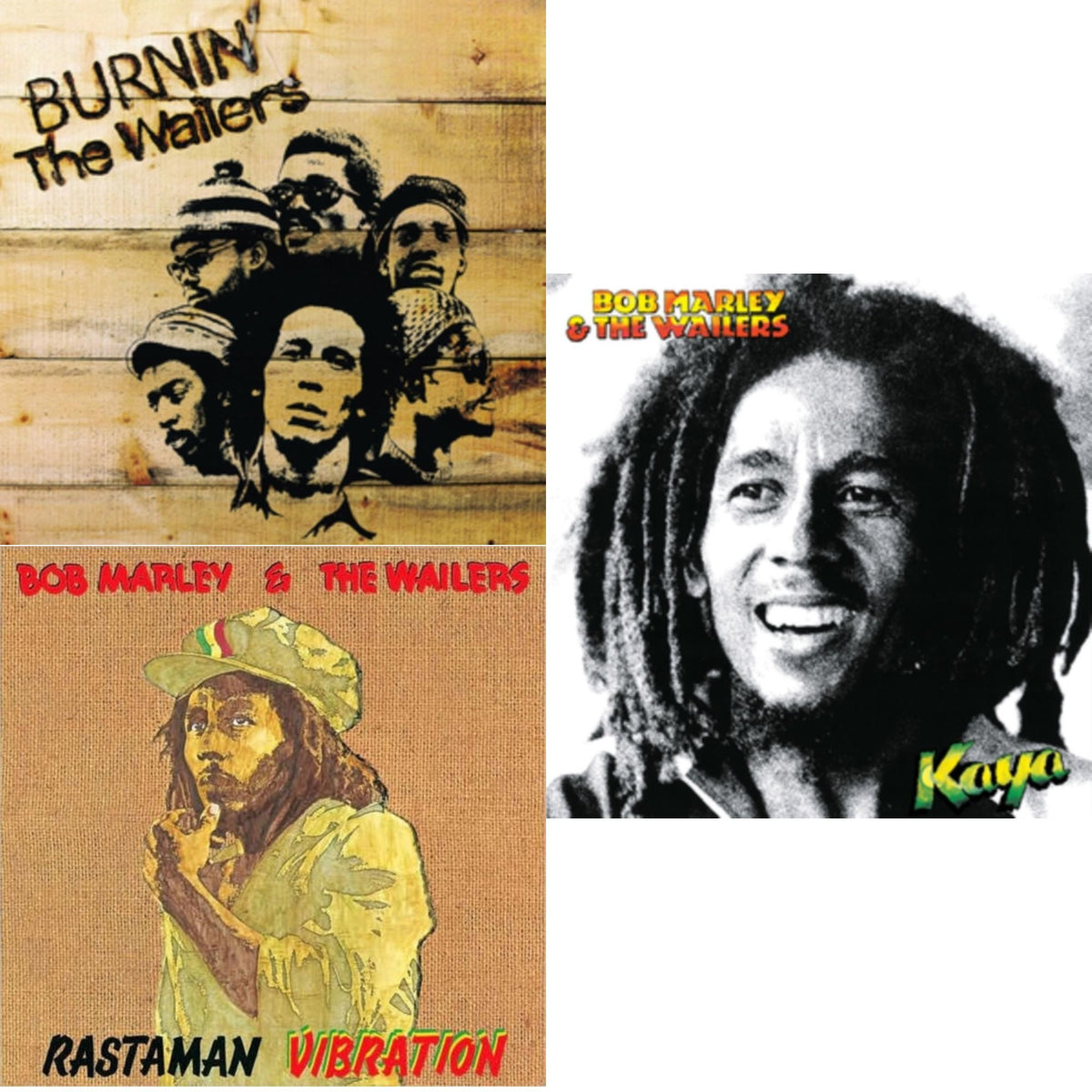 Burnin (180G) & Rastaman Vibration & Kaya