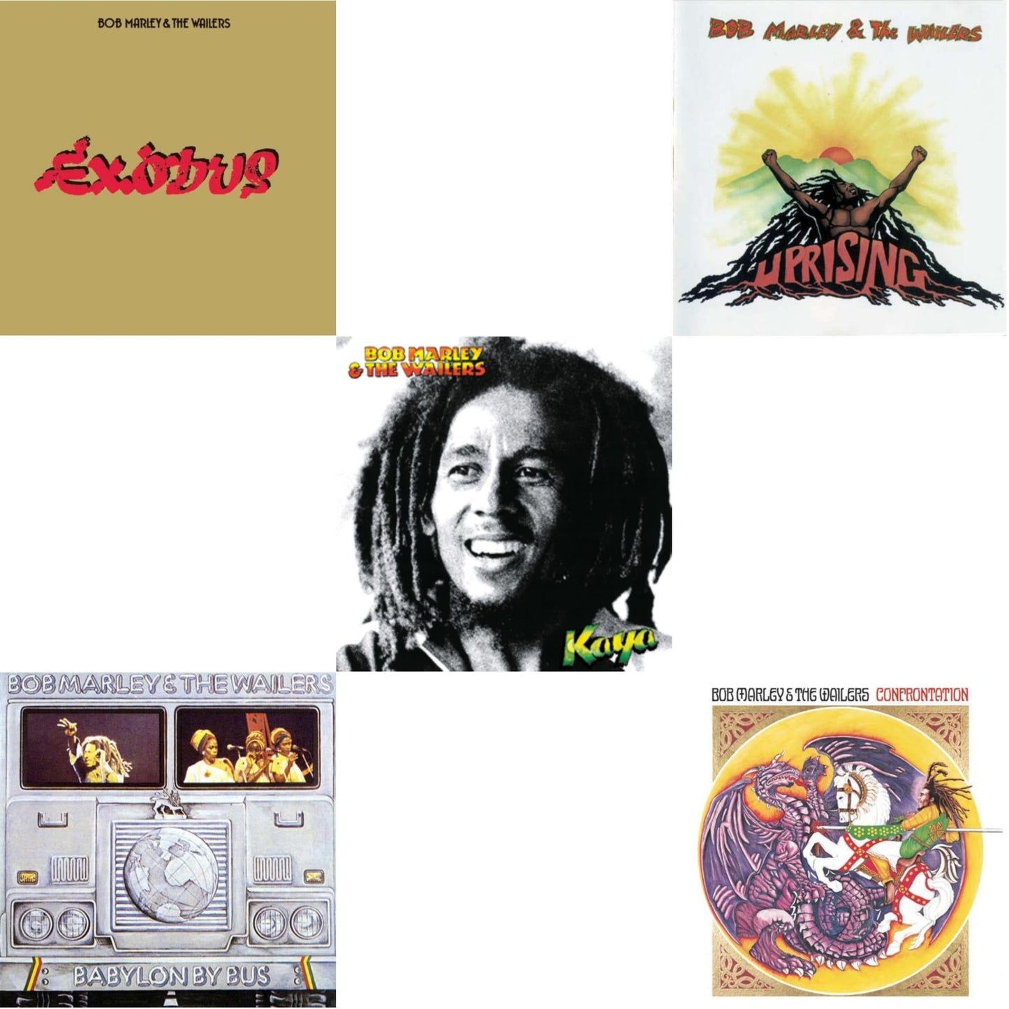 Exodus & Babylon By Bus & Kaya & Uprising & Confrontation