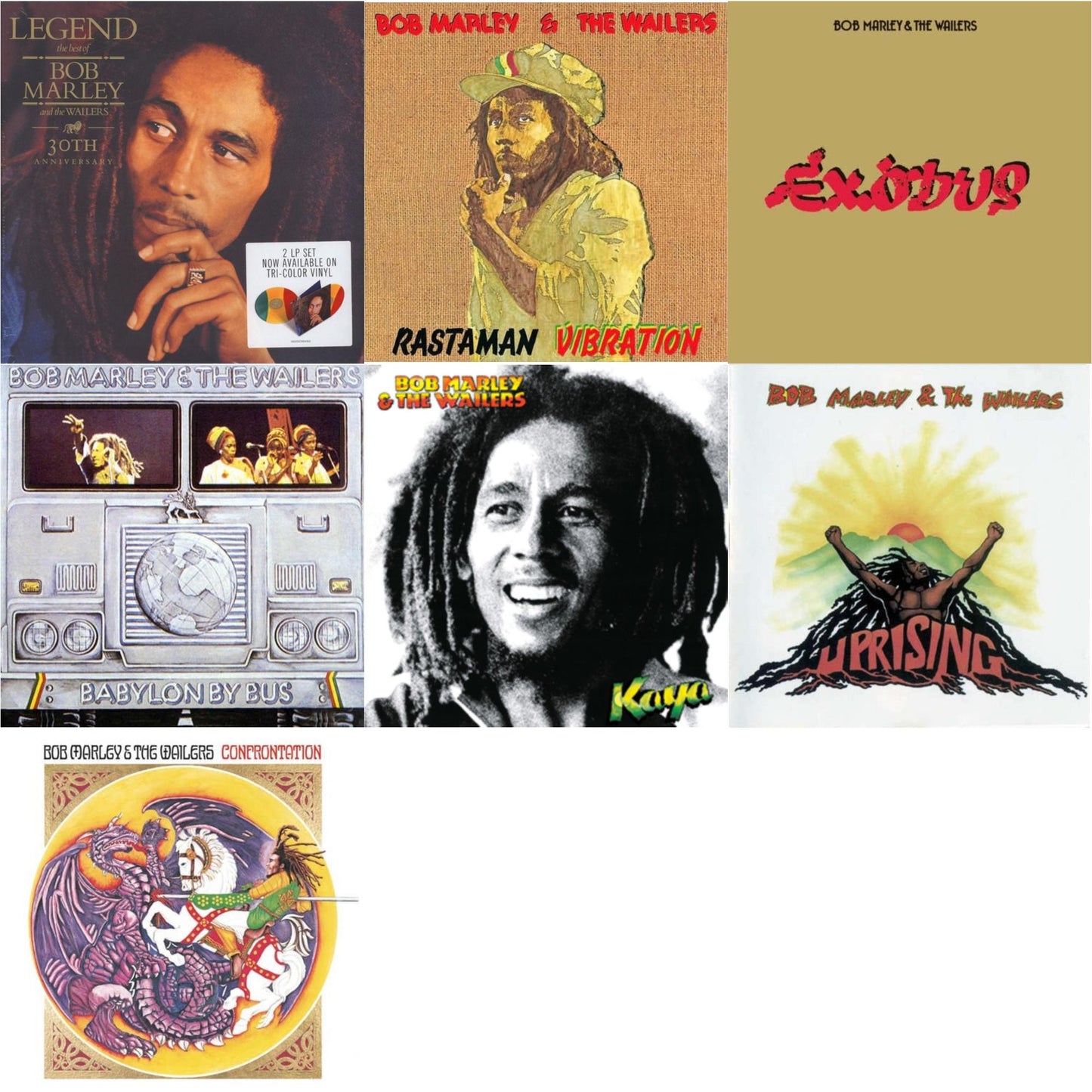 Legend (30Th Anniversary) & Rastaman Vibration & Exodus & Babylon By Bus & Kaya & Uprising & Confrontation
