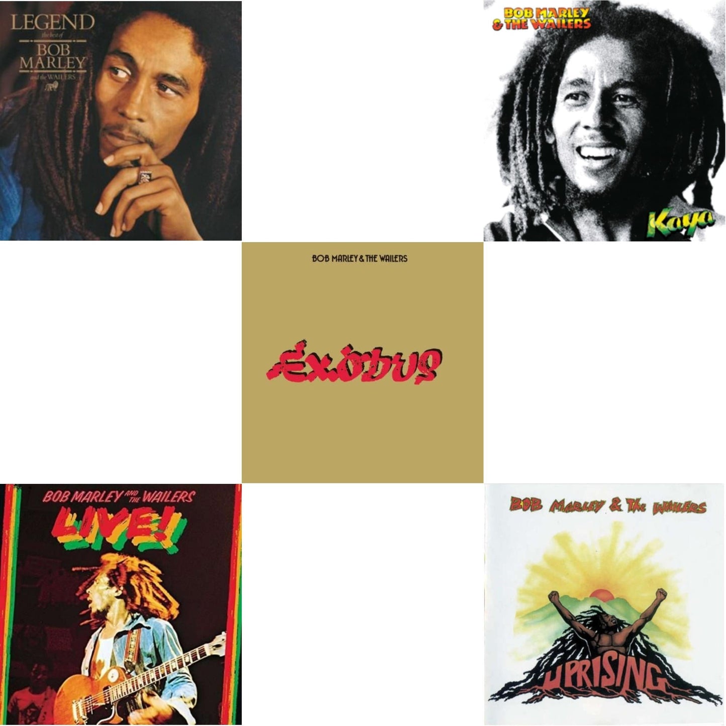 Legend & Live (180G) & Exodus & Kaya & Uprising
