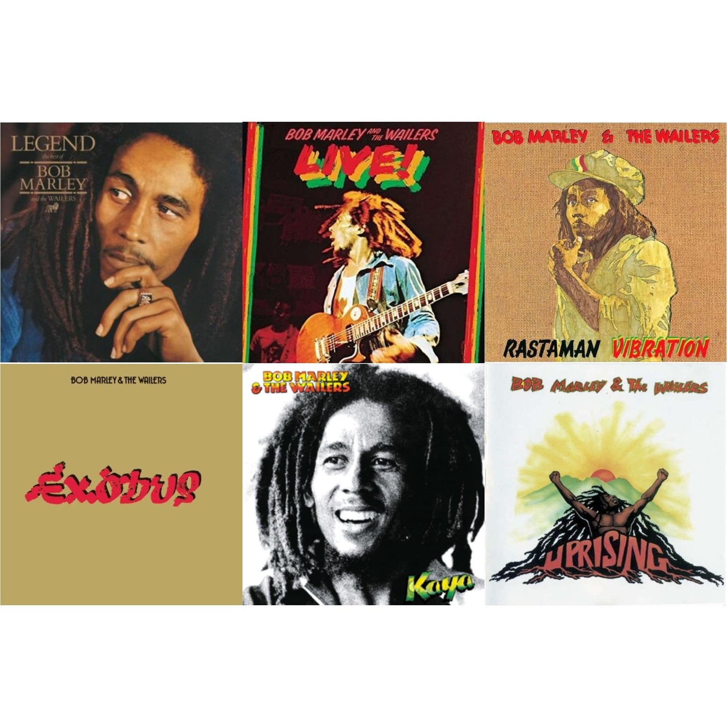 Legend & Live (180G) & Rastaman Vibration & Exodus & Kaya & Uprising