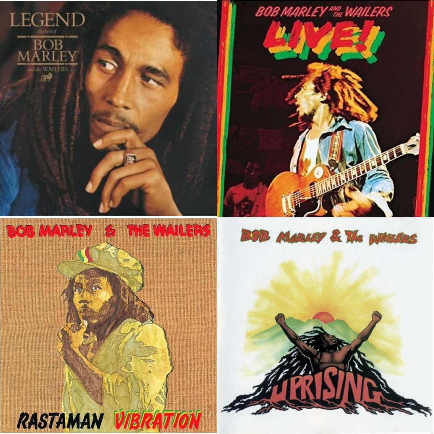 Legend & Live (180G) & Rastaman Vibration & Uprising