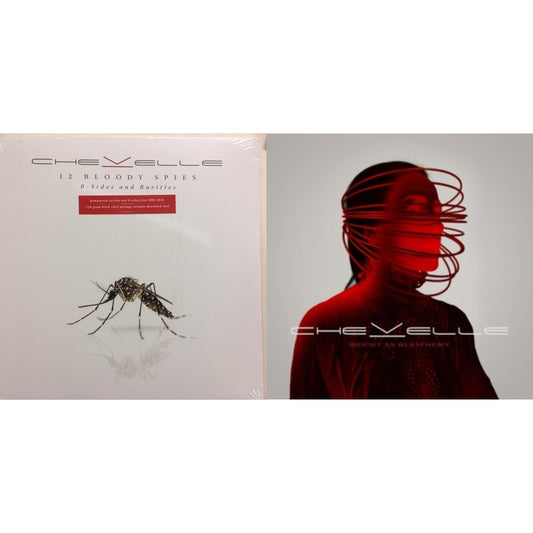 12 Bloody Spies: B-Sides And Rarities (150G/Dl Code) & Bright As Blasphemy (Black Ice/Silver Nugget/Clear Splatter LP Vinyl)
