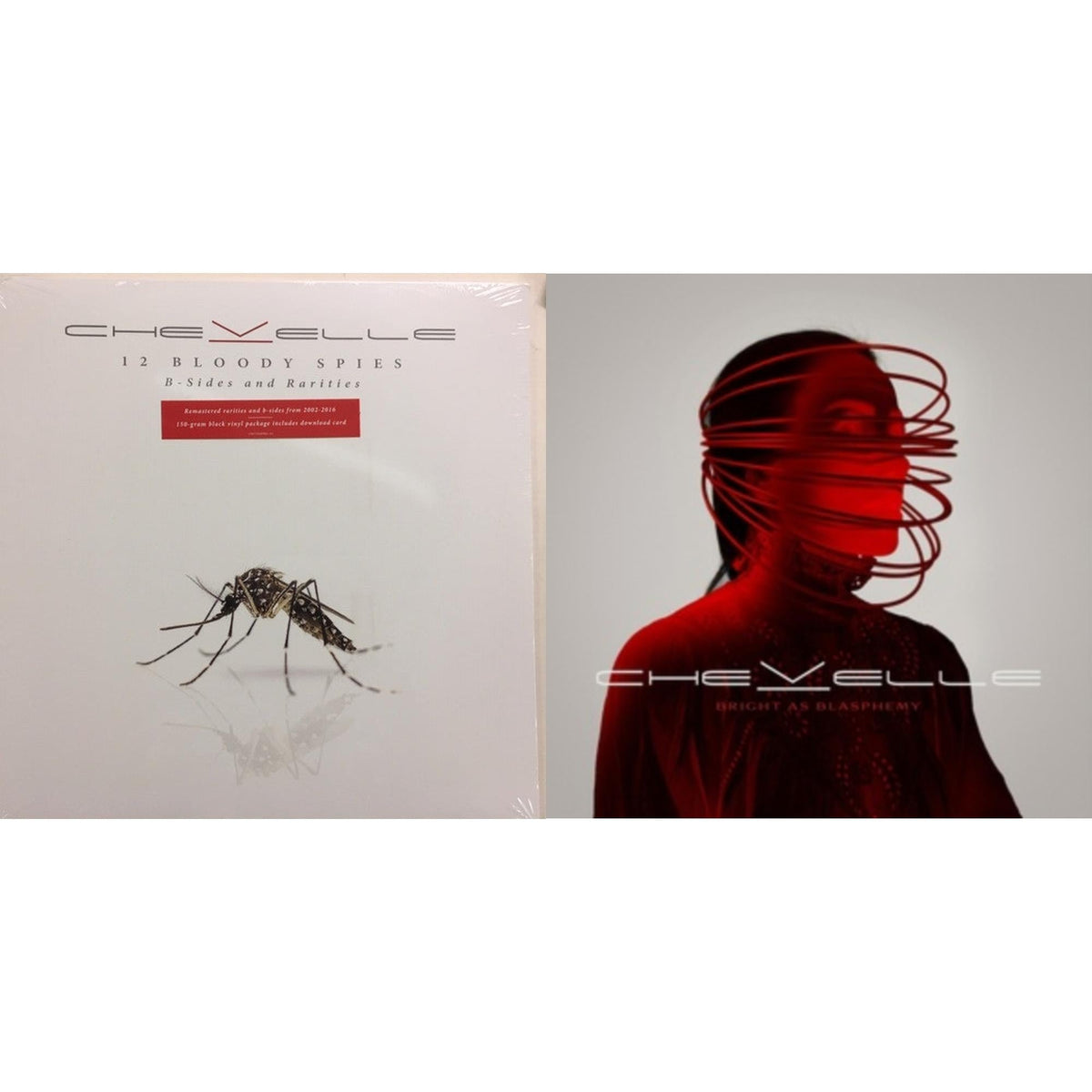 12 Bloody Spies: B-Sides And Rarities (150G/Dl Code) & Bright As Blasphemy (Black Ice/Silver Nugget/Clear Splatter LP Vinyl)
