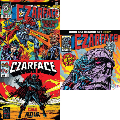 First Weapon Drawn (Sky Blue LP Vinyl) & Czar Noir (Red/White LP Vinyl) & Czarface