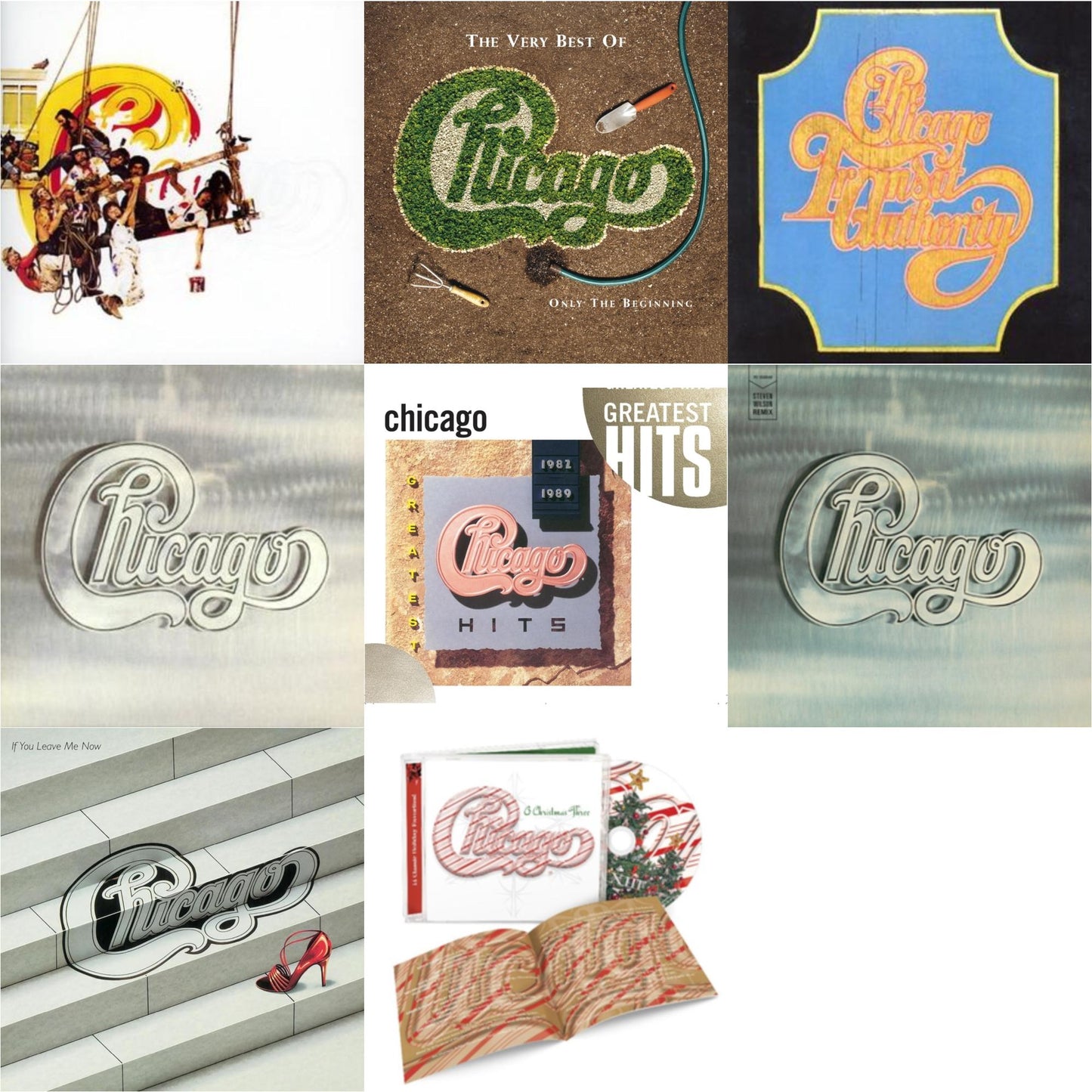 Chicago Ix - Chicago's Greates & Very Best Of: Only The Beginning & Chicago Transit Authority & Chicago Ii & Greatest Hits 1982 - 1989 & Chicago Ii (Steven Wilson Remix) & If You Leave Me Now & Other Hits & O Christmas Three