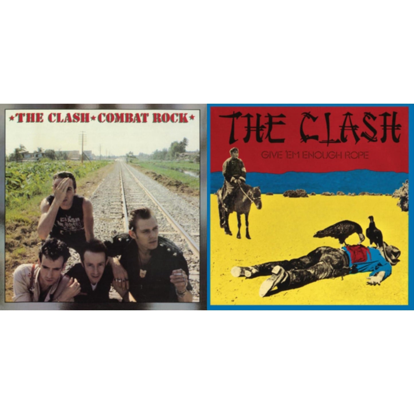 This is a 2 LP Vinyl SKU bundle.
1.This LP Vinyl is brand new.Format: LP VinylMusic Style: Alternative RockThis item's title is: Combat Rock (180G/Remastered)Artist: ClashLabel: LEGACYBarcode: 887254469711Release Date: 10/15/2013
2.This LP Vinyl is brand new.