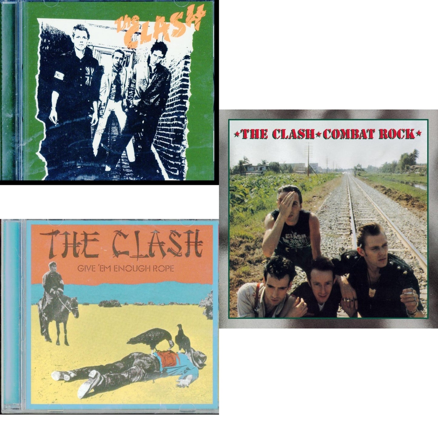 Clash (Us Edition) & Give Em Enough Rope & Combat Rock