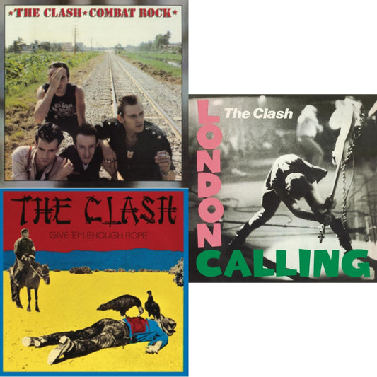 Combat Rock (180G/Remastered) & Give 'Em Enough Rope (180G/Remastered) & London Calling (2LP/180G/Remastered)