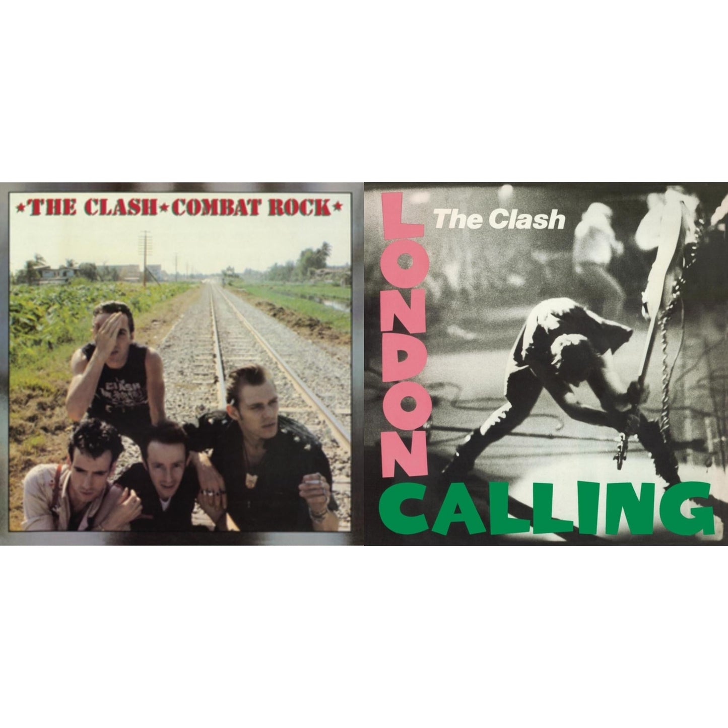 This is a 2 LP Vinyl SKU bundle.
1.This LP Vinyl is brand new.Format: LP VinylMusic Style: Alternative RockThis item's title is: Combat Rock (180G/Remastered)Artist: ClashLabel: LEGACYBarcode: 887254469711Release Date: 10/15/2013
2.This LP Vinyl is brand new.