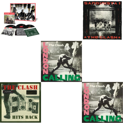 Combat Rock + The People's Hall (Special Edition/3LP/180G) & Hits Back (180G) & London Calling (2LP/180G/Remastered) & Sandinista (3LP/180G/Remastered) & London Calling
