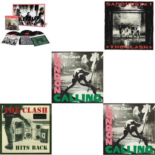 Combat Rock + The People's Hall (Special Edition/3LP/180G) & Hits Back (180G) & London Calling (2LP/180G/Remastered) & Sandinista (3LP/180G/Remastered) & London Calling