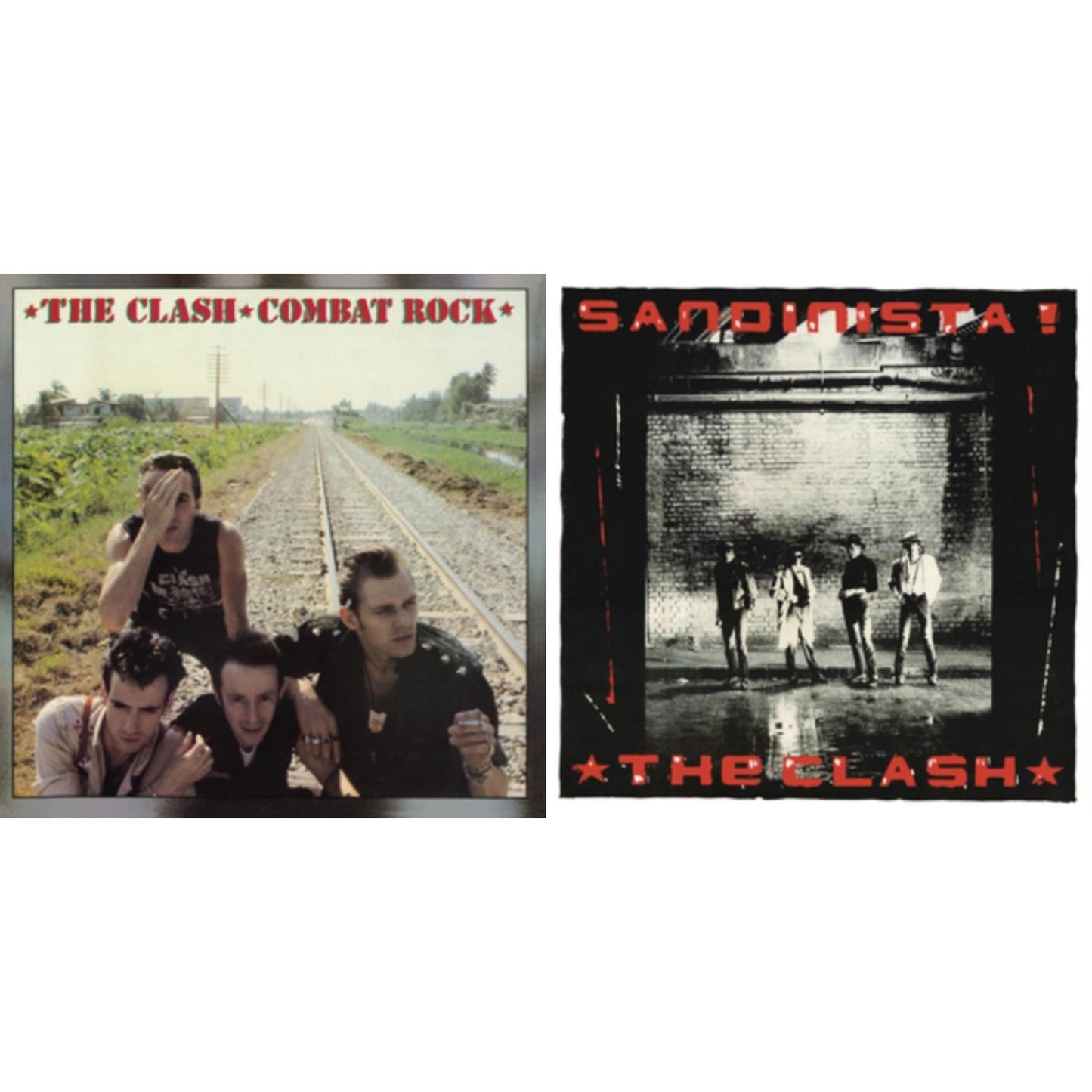Combat Rock (180G/Remastered) & Sandinista (3LP/180G/Remastered)