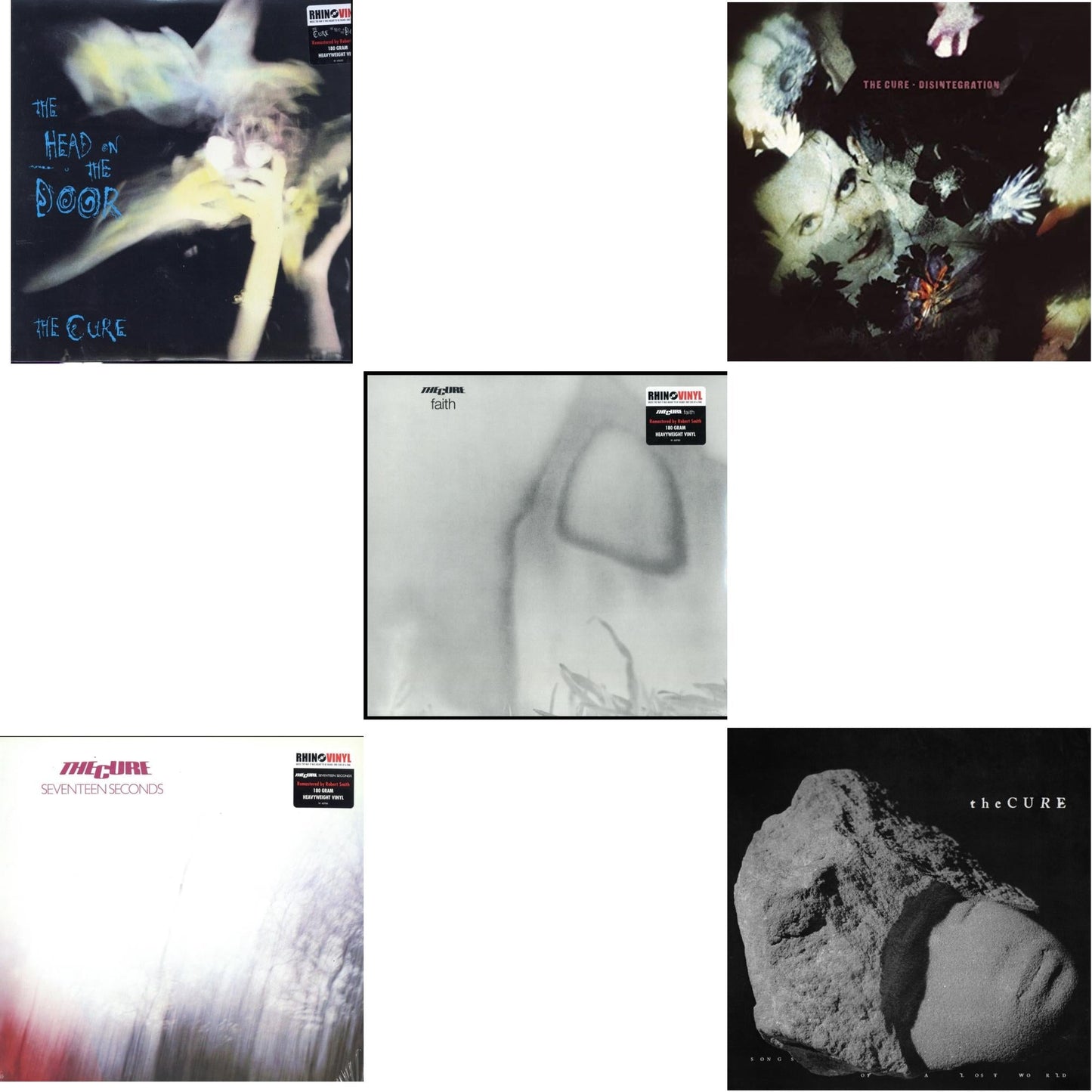 Head On The Door (180G) & Seventeen Seconds (180G) & Faith (180G) & Disintegration & Songs Of A Lost World (Biovinyl/180G)