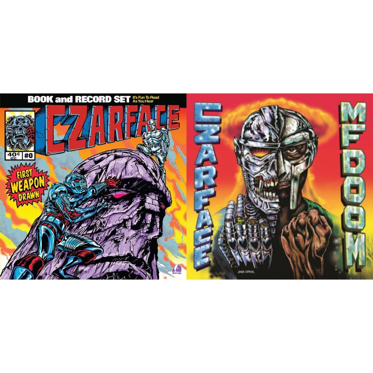 This is a 2 LP Vinyl SKU bundle.
1.This LP Vinyl is brand new.Format: LP VinylMusic Style: InstrumentalThis item's title is: First Weapon Drawn (Sky Blue LP Vinyl)Artist: CzarfaceLabel: Silver AgeBarcode: 196922540660Release Date: 1/12/2024
2.This LP Vinyl is brand new.