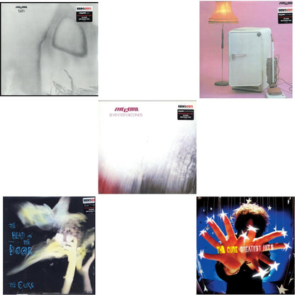 Greatest Hits (2LP) & Head On The Door (180G) & Three Imaginary Boys (180G) & Seventeen Seconds (180G) & Faith (180G)