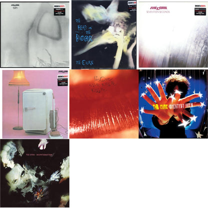 This is a 7 LP Vinyl SKU bundle.
1.This LP Vinyl is brand new.Format: LP VinylMusic Style: Post-PunkThis item's title is: Faith (180G)Artist: CureLabel: ELEKTRA CATALOG GROUPBarcode: 081227981631Release Date: 9/6/2016
2.This LP Vinyl is brand new.