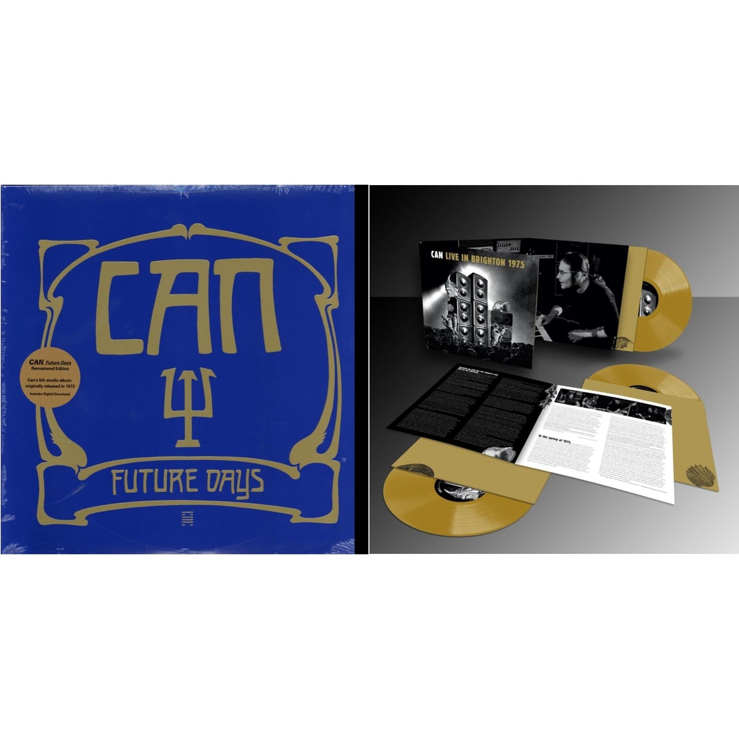 This is a 2 LP Vinyl SKU bundle.
1.This LP Vinyl is brand new.Format: LP VinylMusic Style: KrautrockThis item's title is: Future DaysArtist: CanLabel: MUTEBarcode: 724596938515Release Date: 11/4/2014
2.This LP Vinyl is brand new.