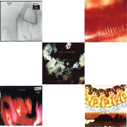 Kiss Me, Kiss Me, Kiss Me (180G) & Pornography (180G) & Faith (180G) & Disintegration & Japanese Whispers: The Cure Singles Nov 82:Nov 83 (Clear LP Vinyl/Transclear Sleeve W/ Inner Bag)
