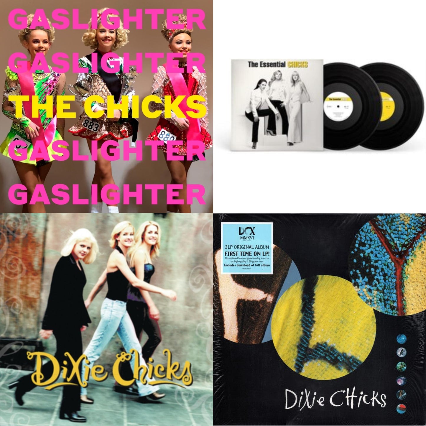 Gaslighter & Essential Chicks (2LP) & Wide Open Spaces & Fly