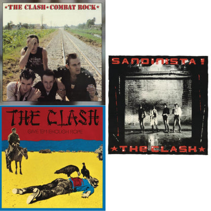 Combat Rock (180G/Remastered) & Give 'Em Enough Rope (180G/Remastered) & Sandinista (3LP/180G/Remastered)