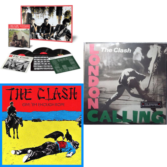 Combat Rock + The People's Hall (Special Edition/3LP/180G) & Give 'Em Enough Rope (180G/Remastered) & London Calling (2LP/180G/Remastered)