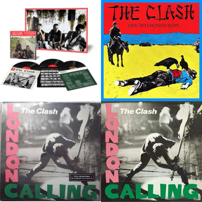 Combat Rock + The People's Hall (Special Edition/3LP/180G) & Give 'Em Enough Rope (180G/Remastered) & London Calling (2LP/180G/Remastered) & London Calling