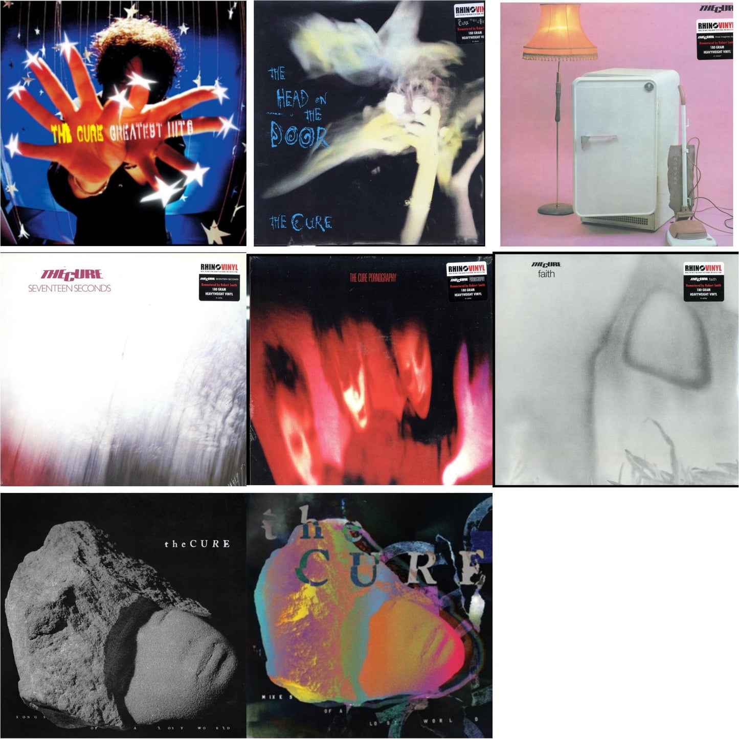 Greatest Hits (2LP) & Head On The Door (180G) & Three Imaginary Boys (180G) & Seventeen Seconds (180G) & Pornography (180G) & Faith (180G) & Songs Of A Lost World (Biovinyl/180G) & Mixes Of A Lost World (180G/Biovinyl/2LP) (Half-Speed)