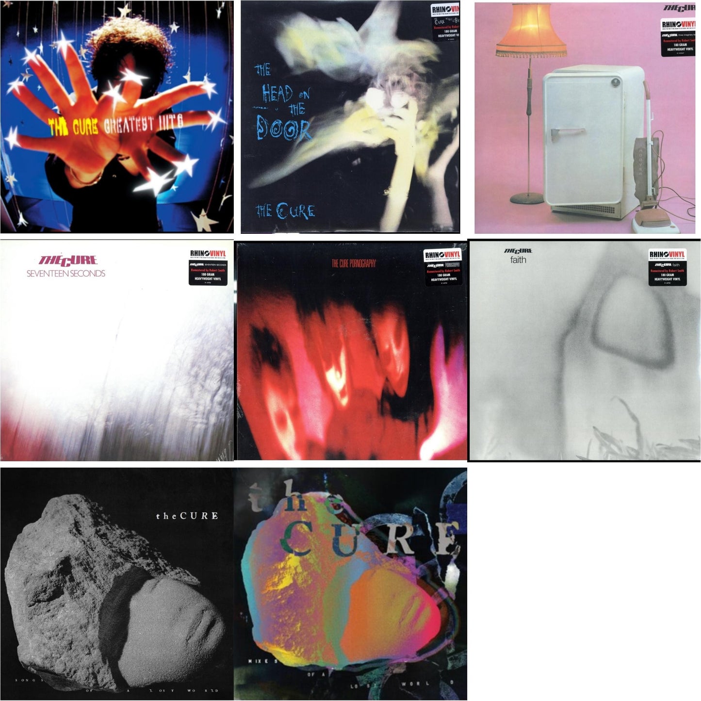 Greatest Hits (2LP) & Head On The Door (180G) & Three Imaginary Boys (180G) & Seventeen Seconds (180G) & Pornography (180G) & Faith (180G) & Songs Of A Lost World (Biovinyl/180G) & Mixes Of A Lost World (180G/Biovinyl/2LP) (Half-Speed)