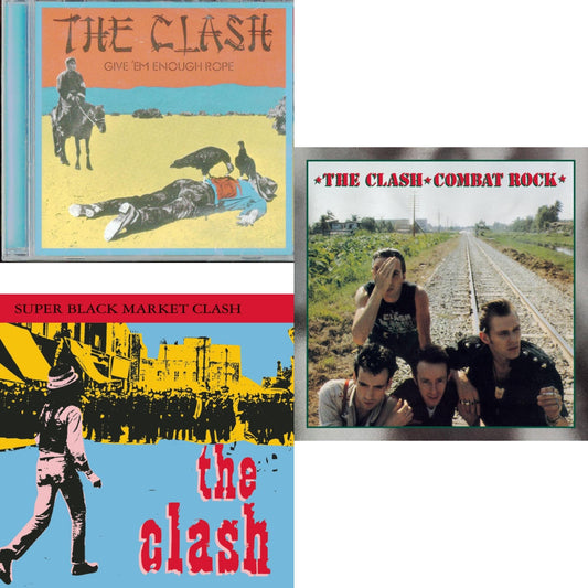 Give Em Enough Rope & Super Black Market Clash & Combat Rock