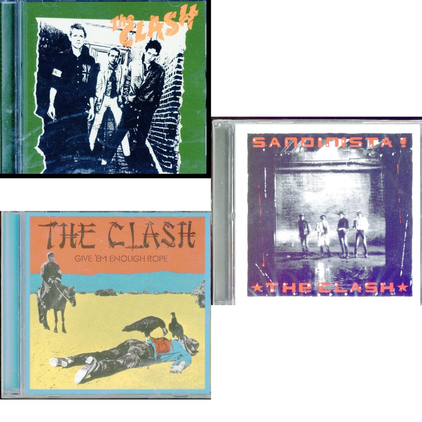 Clash (Us Edition) & Give Em Enough Rope & Sandinista
