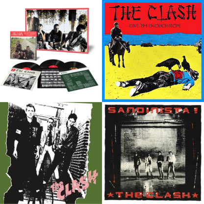 Combat Rock + The People's Hall (Special Edition/3LP/180G) & Give 'Em Enough Rope (180G/Remastered) & Clash (180G/Remastered) & Sandinista (3LP/180G/Remastered)