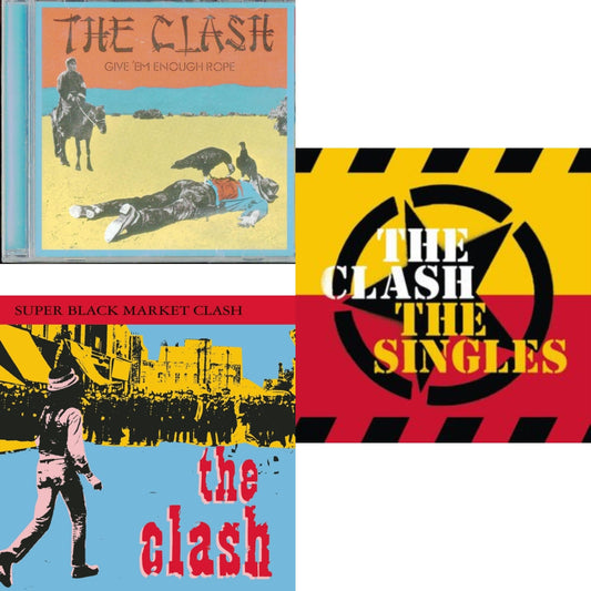 Give Em Enough Rope & Super Black Market Clash & Singles