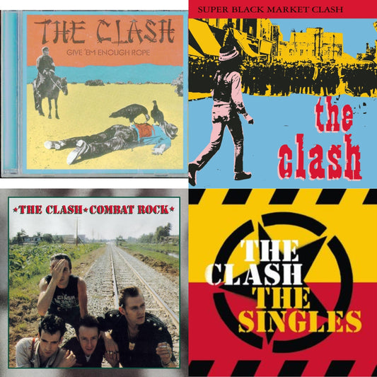 Give Em Enough Rope & Super Black Market Clash & Combat Rock & Singles
