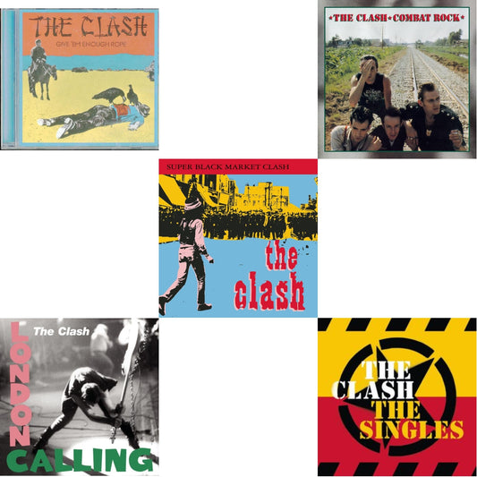 Give Em Enough Rope & London Calling & Super Black Market Clash & Combat Rock & Singles