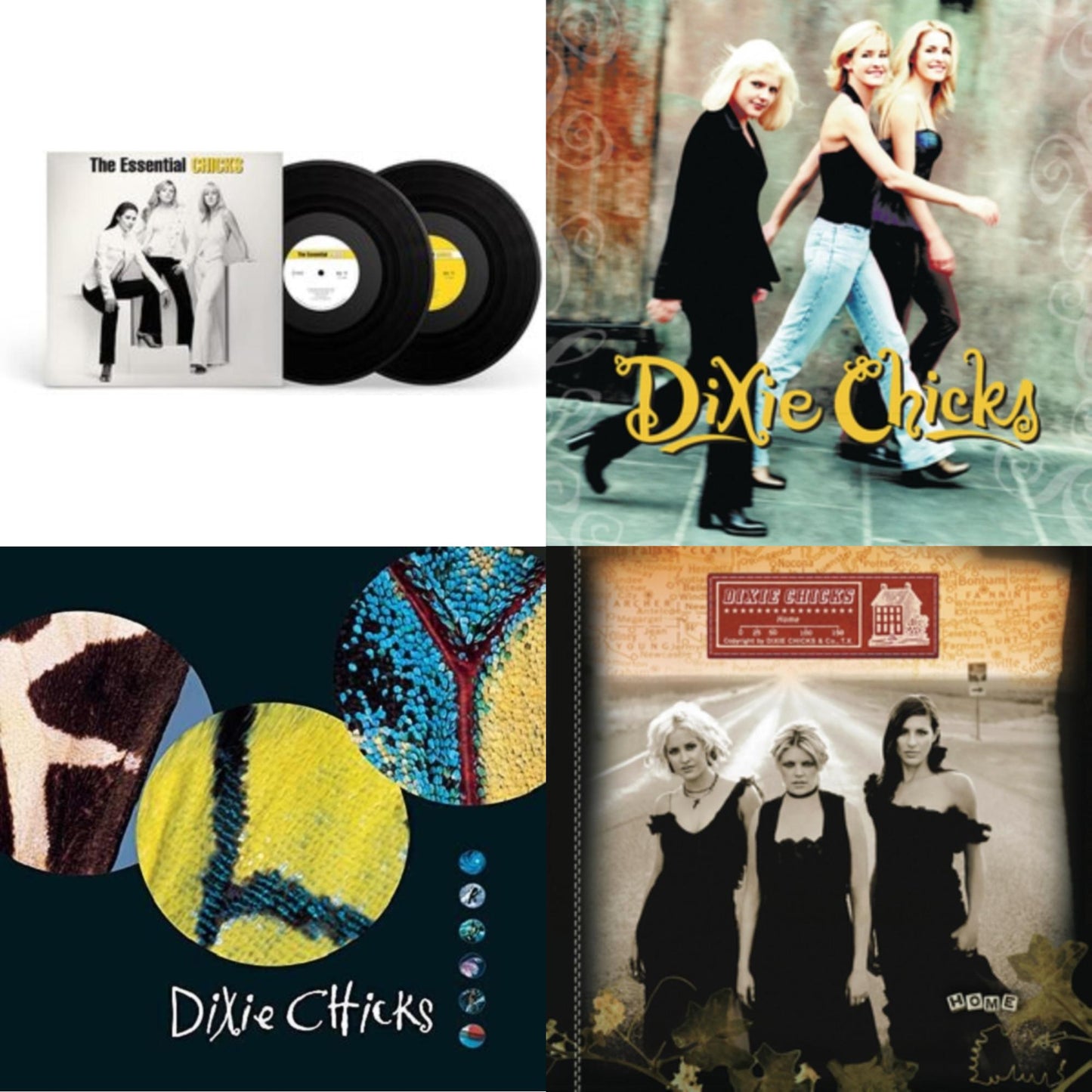 This is a 4 LP Vinyl SKU bundle.
1.This LP Vinyl is brand new.Format: LP VinylThis item's title is: Essential Chicks (2LP)Artist: ChicksLabel: LEGACYBarcode: 194398047010Release Date: 11/12/2021
2.This LP Vinyl is brand new.