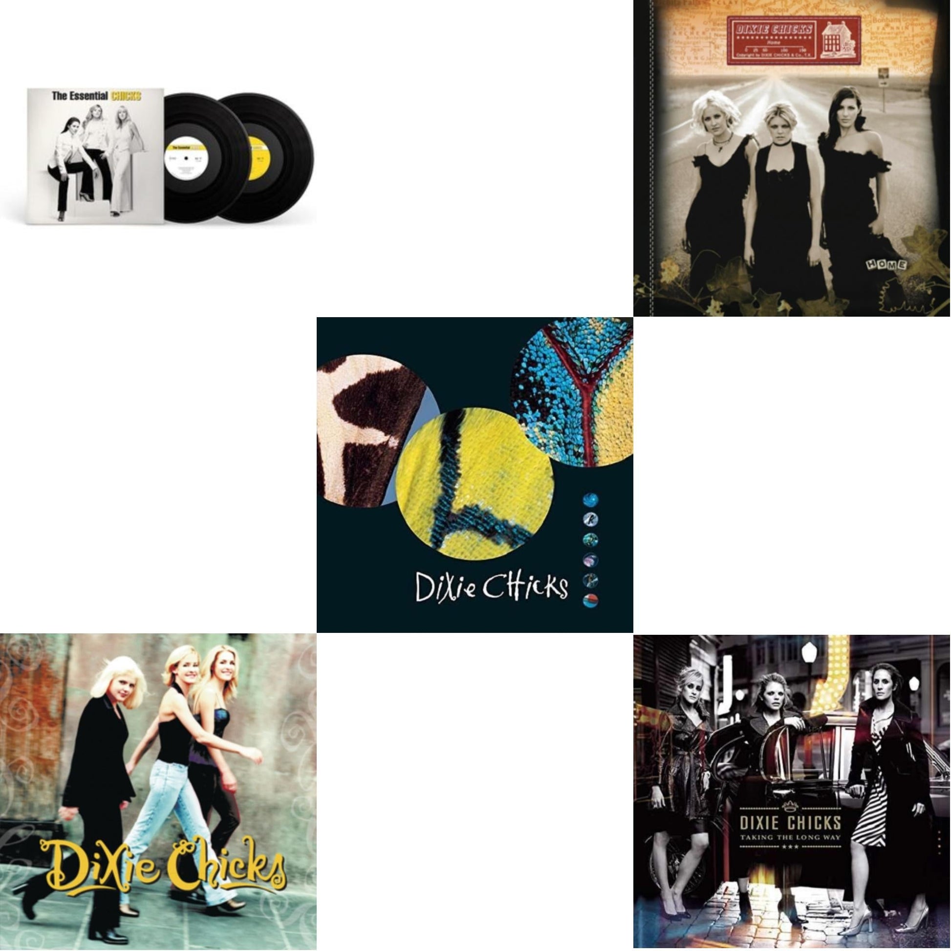 This is a 5 LP Vinyl SKU bundle.
1.This LP Vinyl is brand new.Format: LP VinylThis item's title is: Essential Chicks (2LP)Artist: ChicksLabel: LEGACYBarcode: 194398047010Release Date: 11/12/2021
2.This LP Vinyl is brand new.