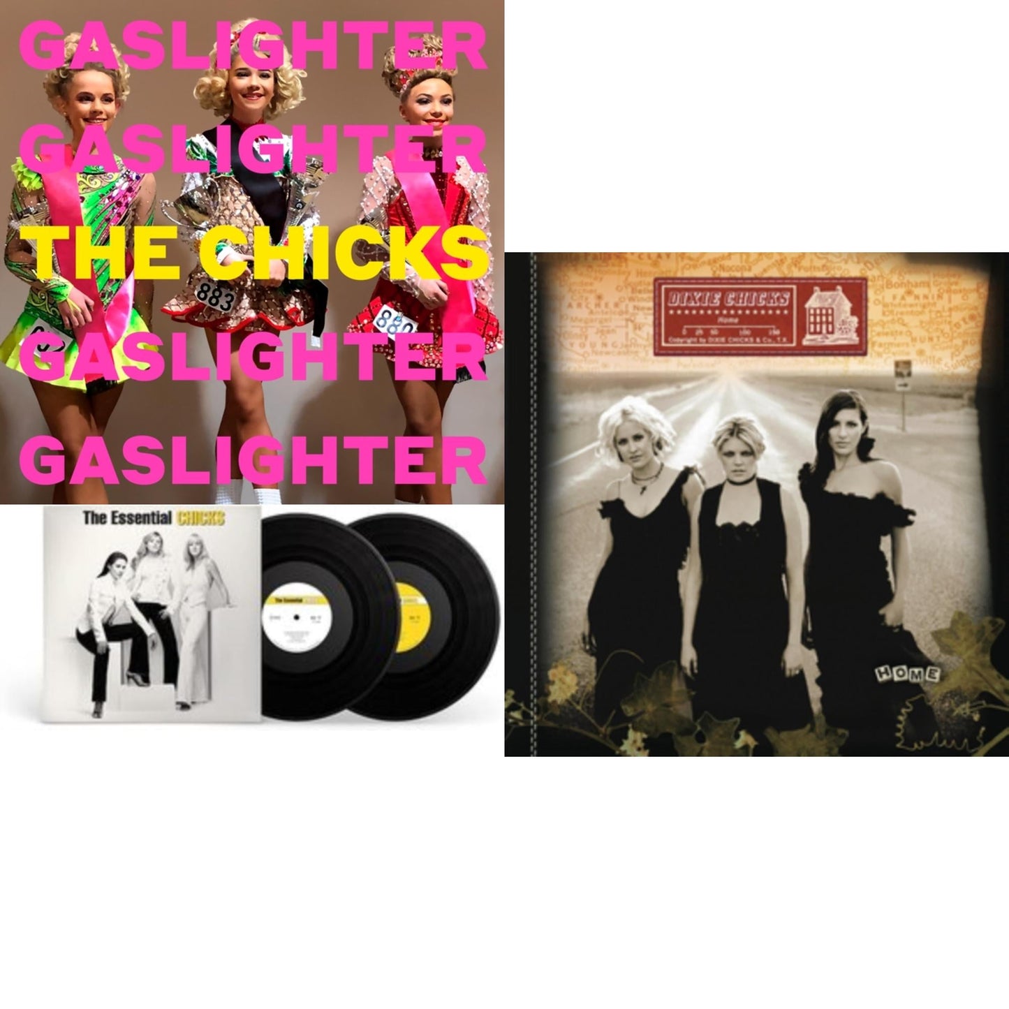 Gaslighter & Essential Chicks (2LP) & Home