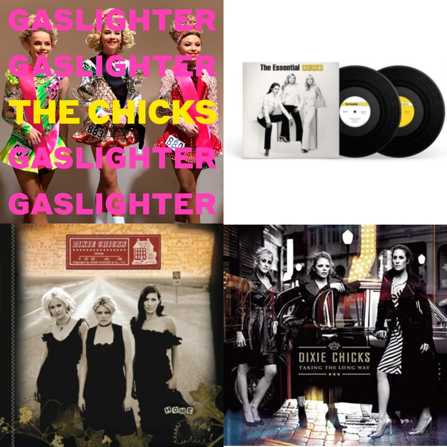 Gaslighter & Essential Chicks (2LP) & Home & Taking The Long Way
