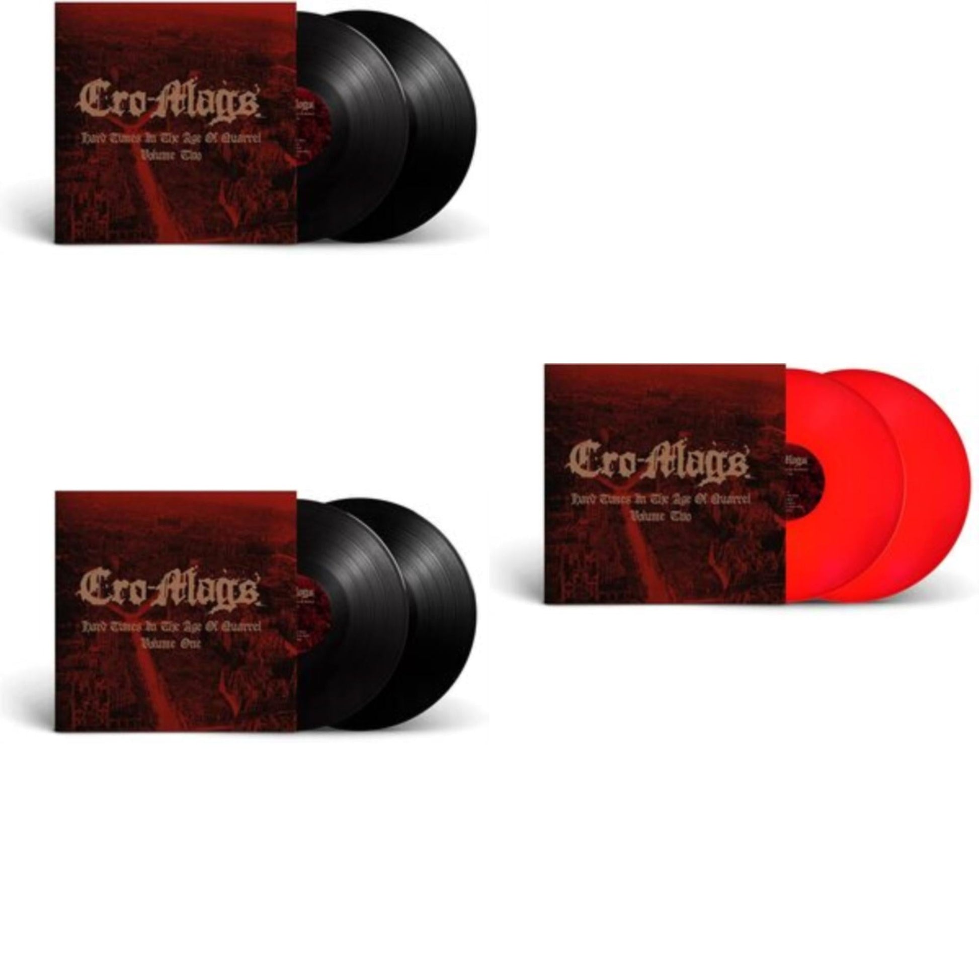 This is a 3 LP Vinyl SKU bundle.
1.This LP Vinyl is brand new.Format: LP VinylMusic Style: HardcoreThis item's title is: Hard Times In The Age Of Quarrel: Vol 2 (2LP/Red Vinyl)Artist: Cro-MagsLabel: BACK ON BLACKBarcode: 803341542815Release Date: 2/18/2022
2.