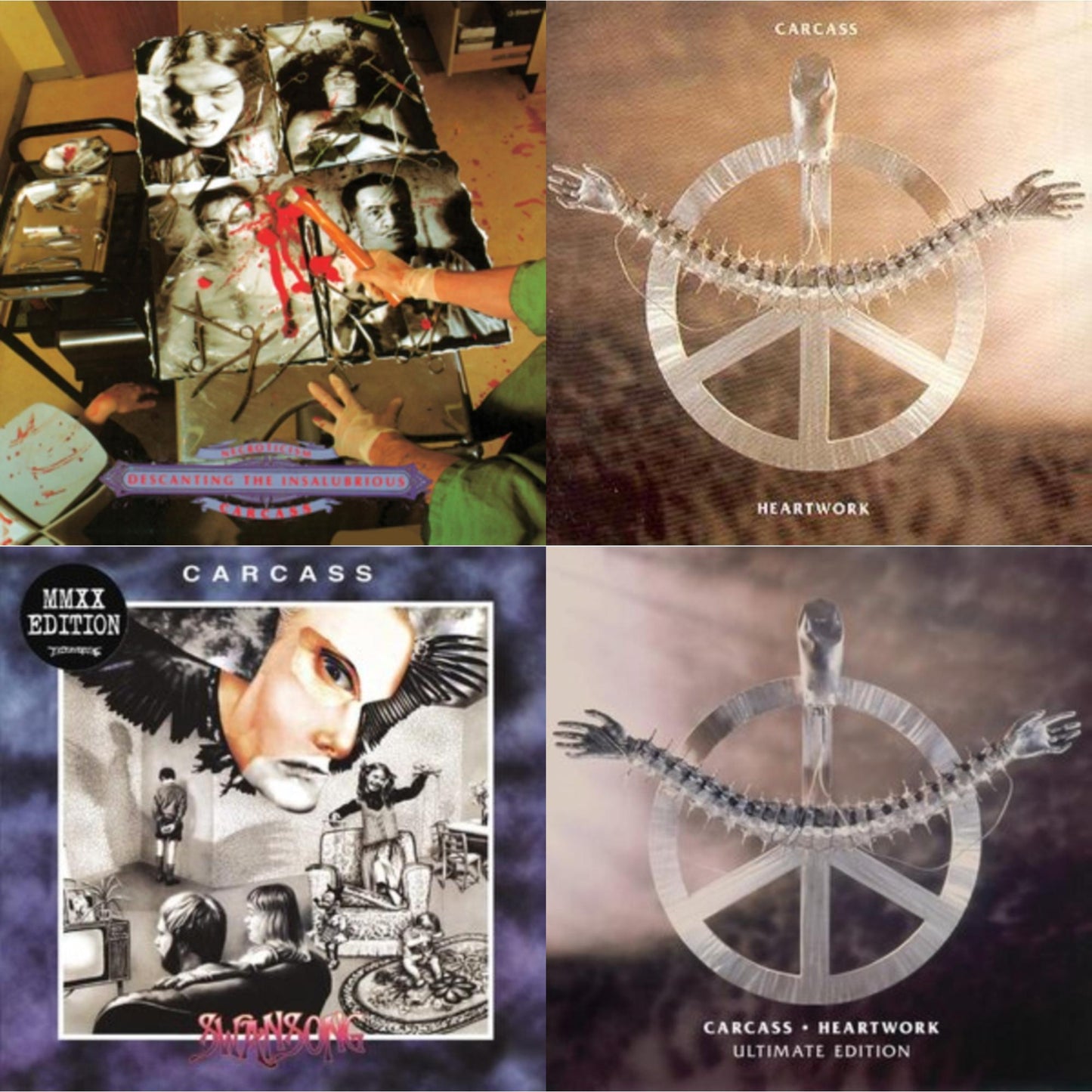 Necroticism: Descanting The Insalubrious & Heartwork & Swansong & Heartwork (Ultimate Edition) (2CD)