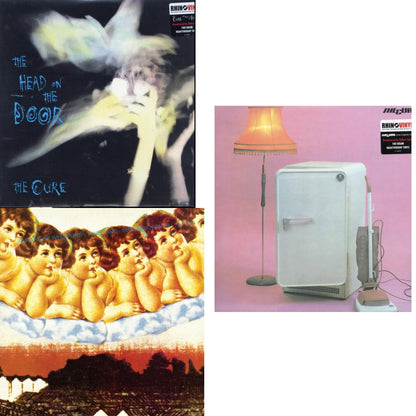 Head On The Door (180G) & Three Imaginary Boys (180G) & Japanese Whispers: The Cure Singles Nov 82:Nov 83 (Clear LP Vinyl/Transclear Sleeve W/ Inner Bag)