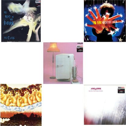 This is a 5 LP Vinyl SKU bundle.
1.This LP Vinyl is brand new.Format: LP VinylMusic Style: New WaveThis item's title is: Greatest Hits (2LP)Artist: CureLabel: ELEKTRA CATALOG GROUPBarcode: 081227935238Release Date: 6/30/2017
2.This LP Vinyl is brand new.