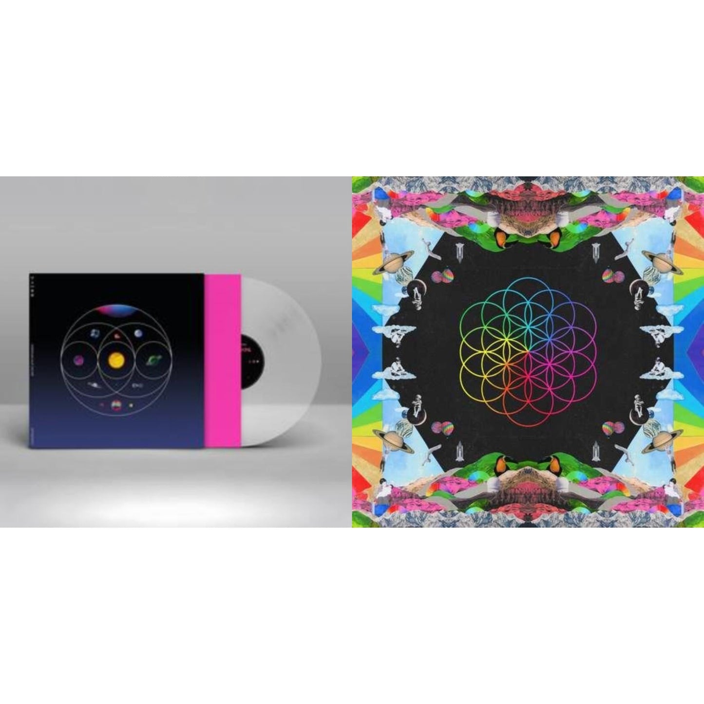 Music Of The Spheres (X) (140G/Clear Eco LP Vinyl) & Head Full Of Dreams (Dl Code)