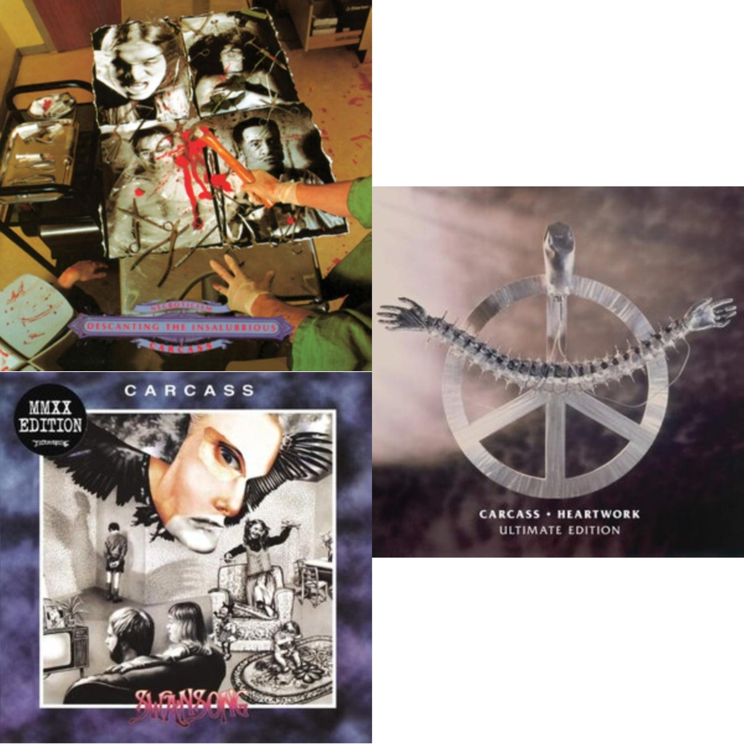This is a 3 CD SKU bundle.
1.This CD is brand new.Format: CDMusic Style: Death MetalThis item's title is: Necroticism: Descanting The InsalubriousArtist: CarcassLabel: EARACHE RECORDSBarcode: 5055006504231Release Date: 7/8/2020
2.This CD is brand new.