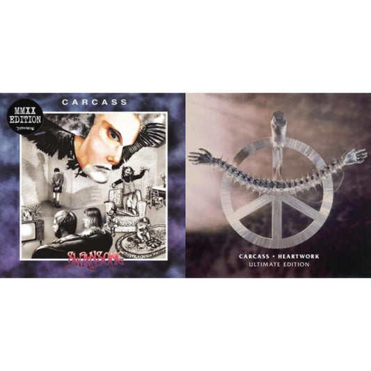 This is a 2 CD SKU bundle.
1.This CD is brand new.Format: CDMusic Style: Death MetalThis item's title is: SwansongArtist: CarcassLabel: EaracheBarcode: 5055006516036Release Date: 11/12/2020
2.This CD is brand new.