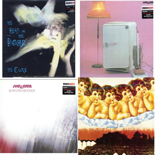 Head On The Door (180G) & Three Imaginary Boys (180G) & Seventeen Seconds (180G) & Japanese Whispers: The Cure Singles Nov 82:Nov 83 (Clear LP Vinyl/Transclear Sleeve W/ Inner Bag)