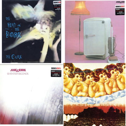 Head On The Door (180G) & Three Imaginary Boys (180G) & Seventeen Seconds (180G) & Japanese Whispers: The Cure Singles Nov 82:Nov 83 (Clear LP Vinyl/Transclear Sleeve W/ Inner Bag)