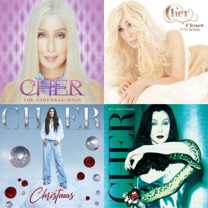 Farewell Tour (Hot Pink & Purple Vinyl/2LP) & Closer To The Truth & Christmas (Ruby Red LP Vinyl) & It's A Man's World (2023 Remaster) (2LP)